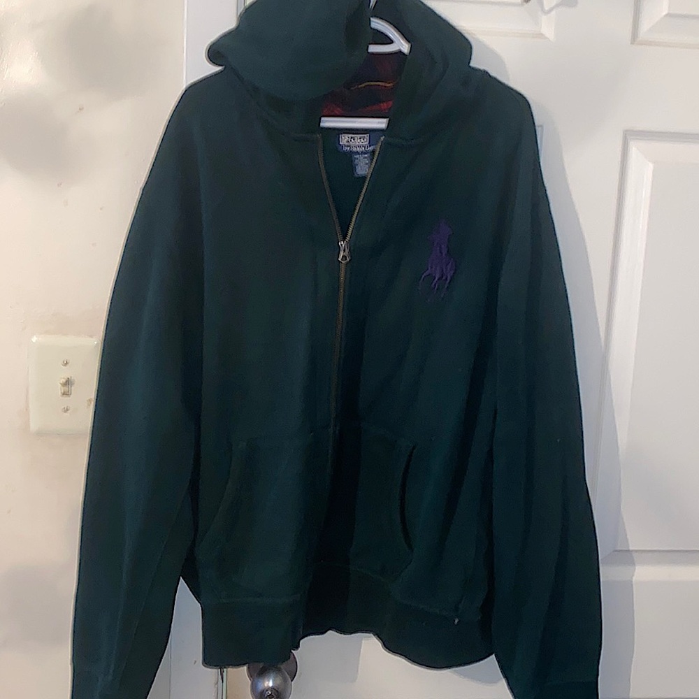 Polo By Ralph Lauren Zip Up Hoodie